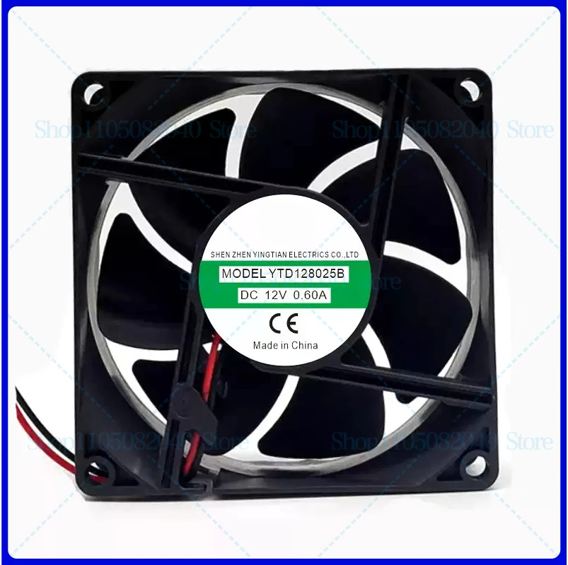 

2 шт. новый для Yingtian YTD128025B 8025 12 В 0,60 А двойной шариковый инверторный вентилятор охлаждения