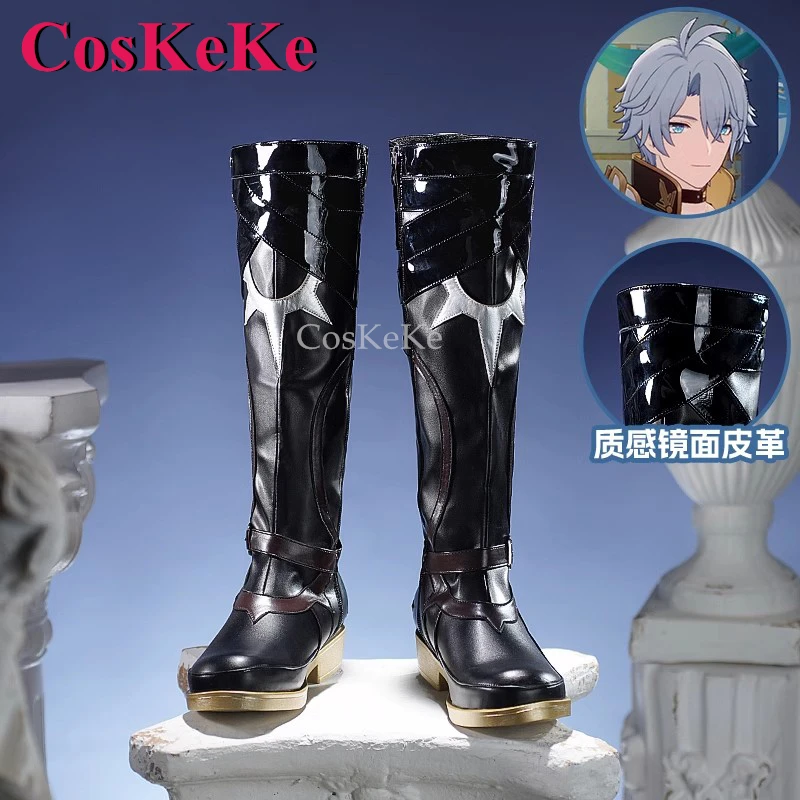 

CosKeKe Phainon Shoes Косплей Игра Honkai: Star Rail Модные универсальные армейские ботинки Активные вечерние аксессуары для ролевых игр 36-43
