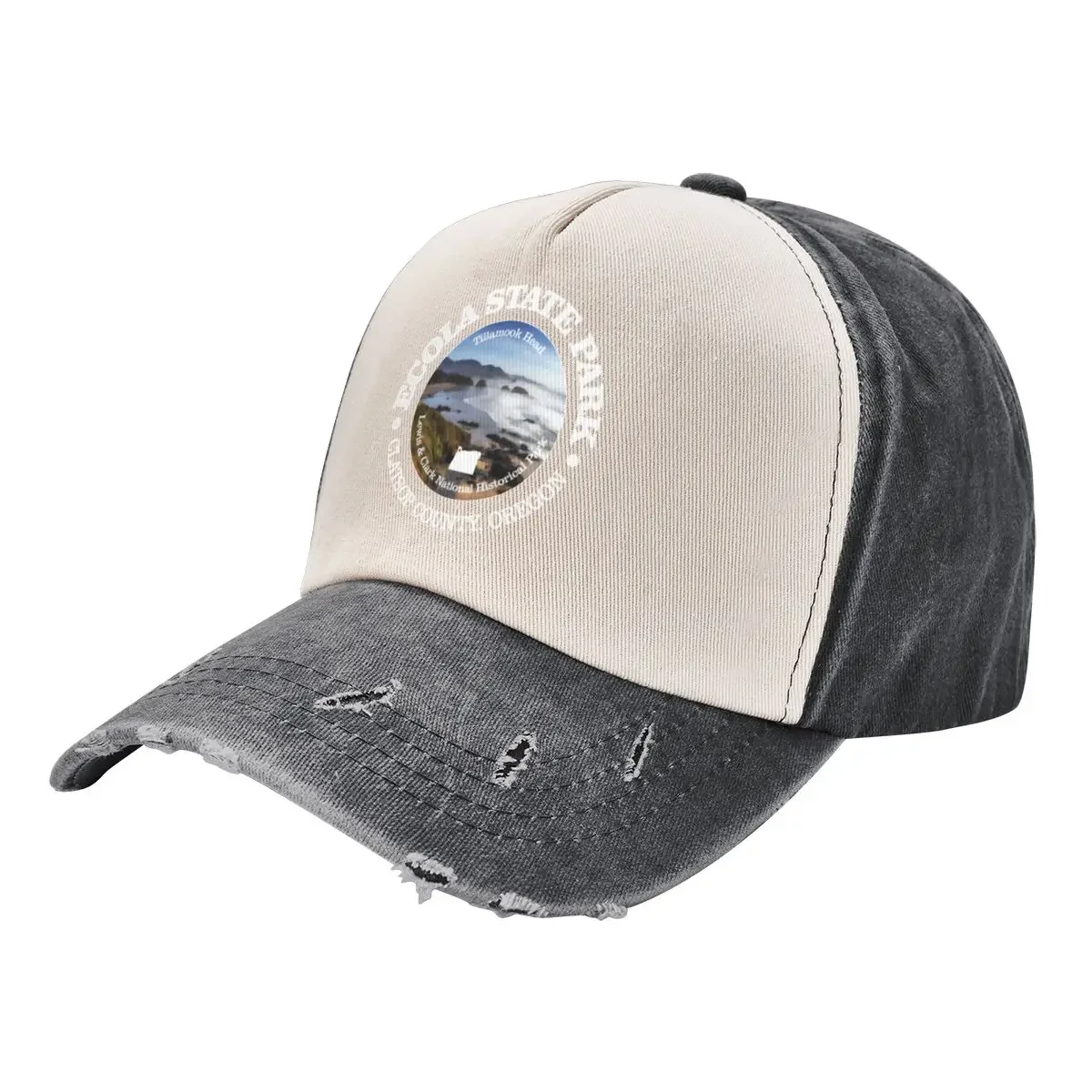 

Ecola State Park SP Baseball Cap Gentleman Hat Snapback Cap Beach Woman Men's