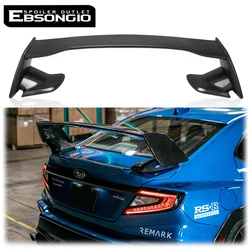 Per Subaru WRX STI 2022 2023 2024 Spoiler nero lucido di alta qualità in plastica ABS Spoiler sul tetto posteriore ala tronco Lip Boot Cover