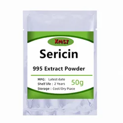 50-1000g Natural 100% Silk Sericin Powder Silk Peptide, sericin Powder,Reduce Wrinkles,Delay Aging,Moisturizing