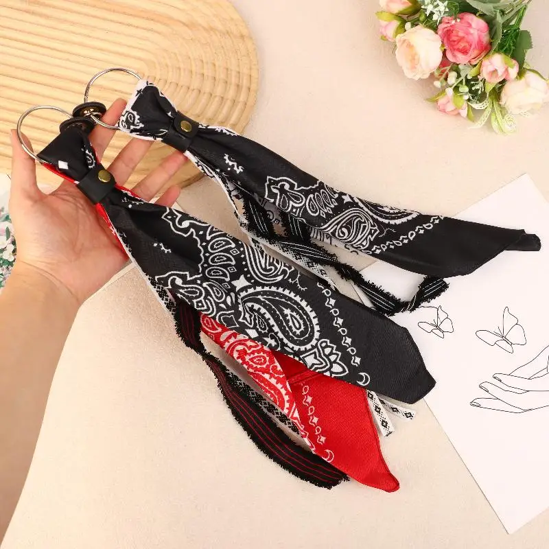 

Универсальное украшение на руль мотоцикла в стиле хип-хоп, бандана в стиле рок-панк, лента для байкера, висит