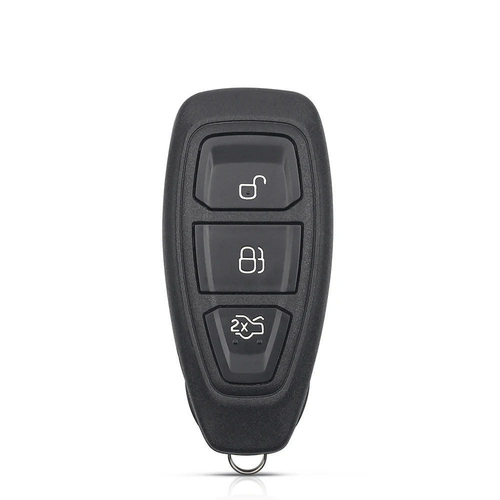 KEYYOU For Ford Car Key Case 3 Buttons For Ford Focus C-Max Mondeo Kuga Fiesta Replacement Smart Remote Car Key Case HU101 Blade