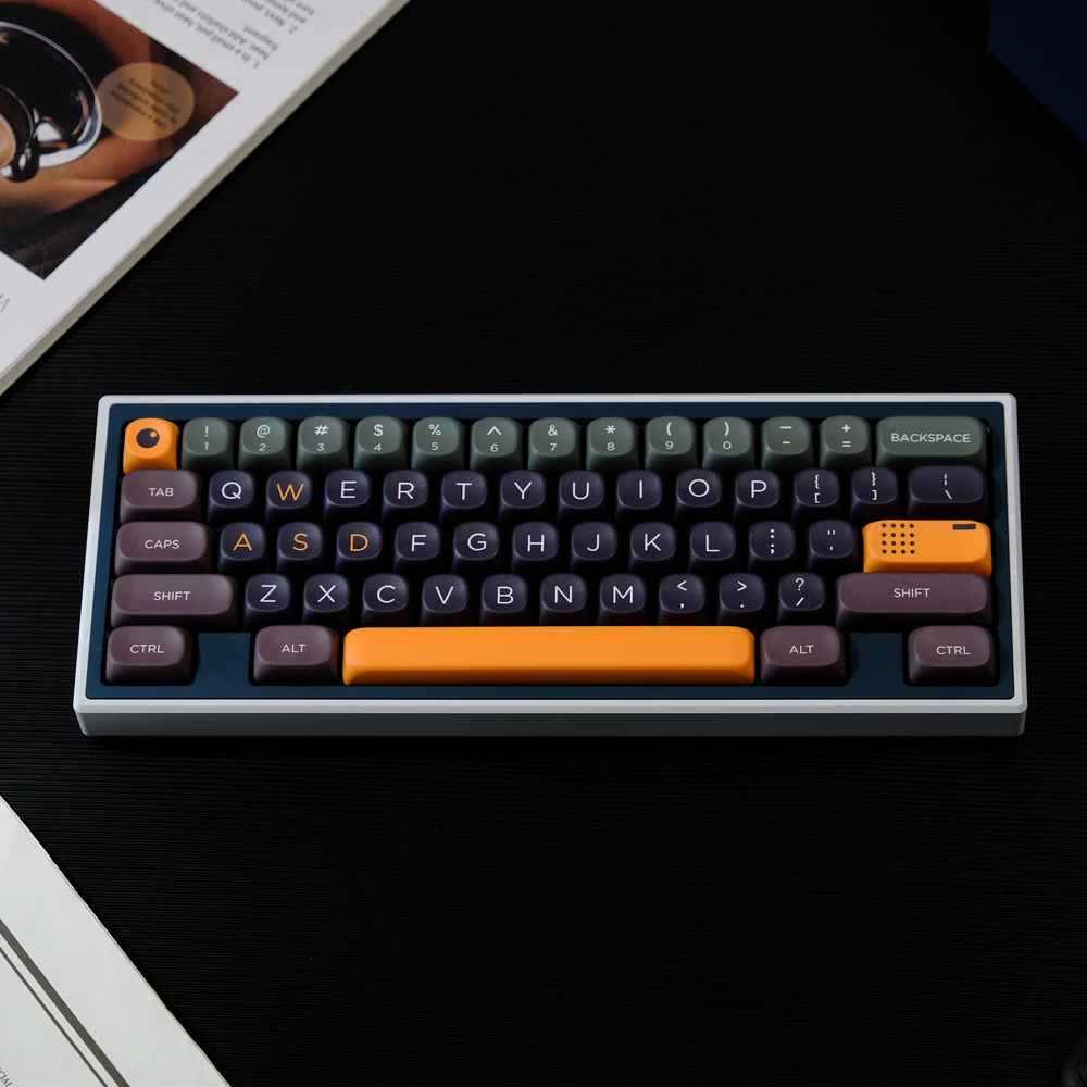 

MOA Profile Keycaps Resonance Keycap Set PBT Dye Sublimation KeyCap 126Keys For MX Switch Mechanical Keyboard Gaming