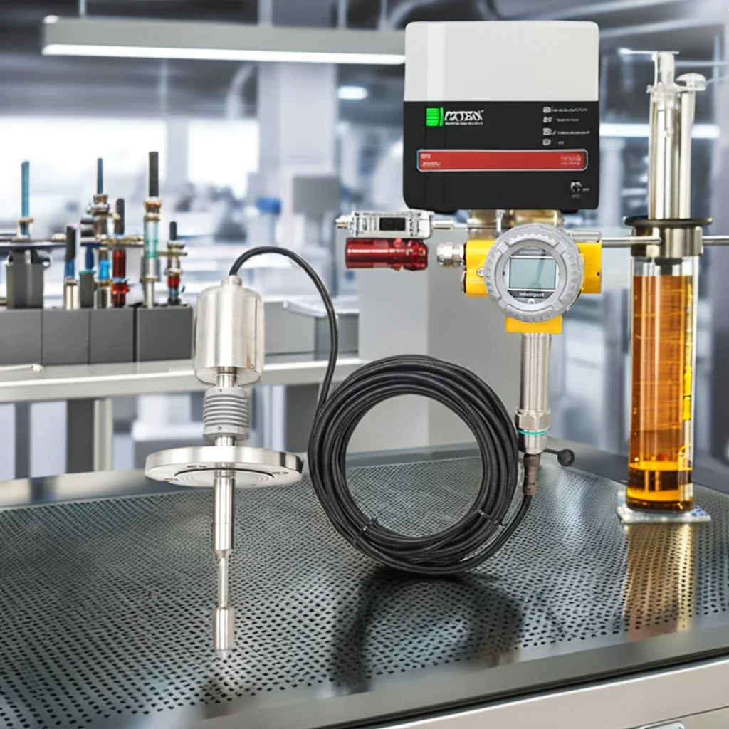 Vibrating in-line viscometers monitor viscosity changes in finished lubricants, base oils, and additives in real time