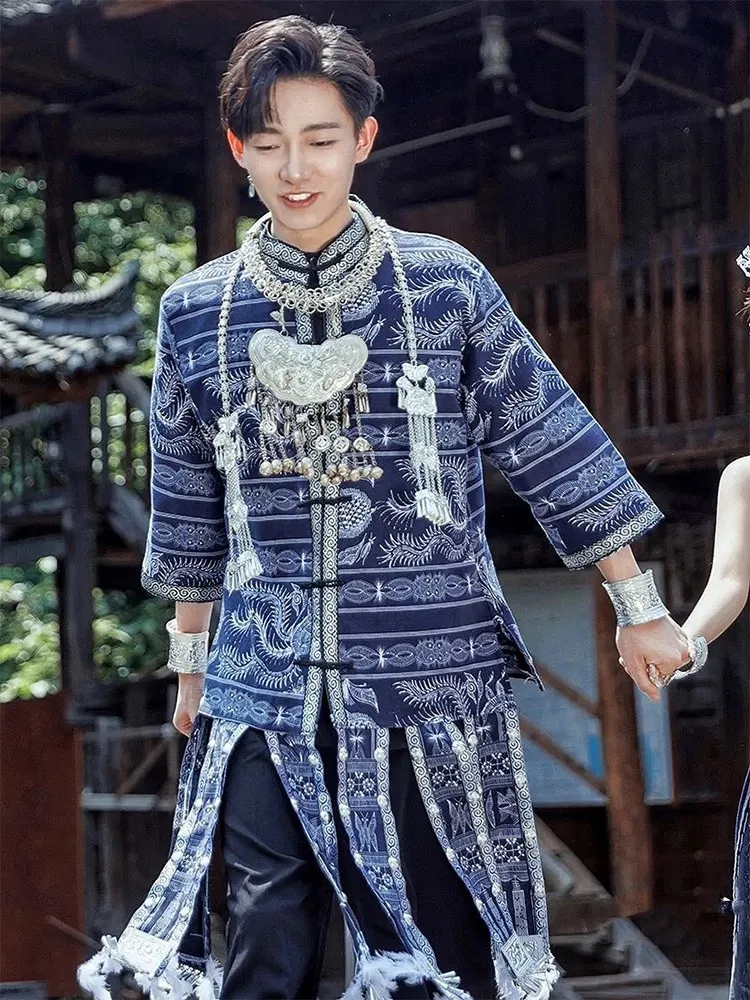 

Ethnic couple sets exotic May photography batik decorations studio travel outfits