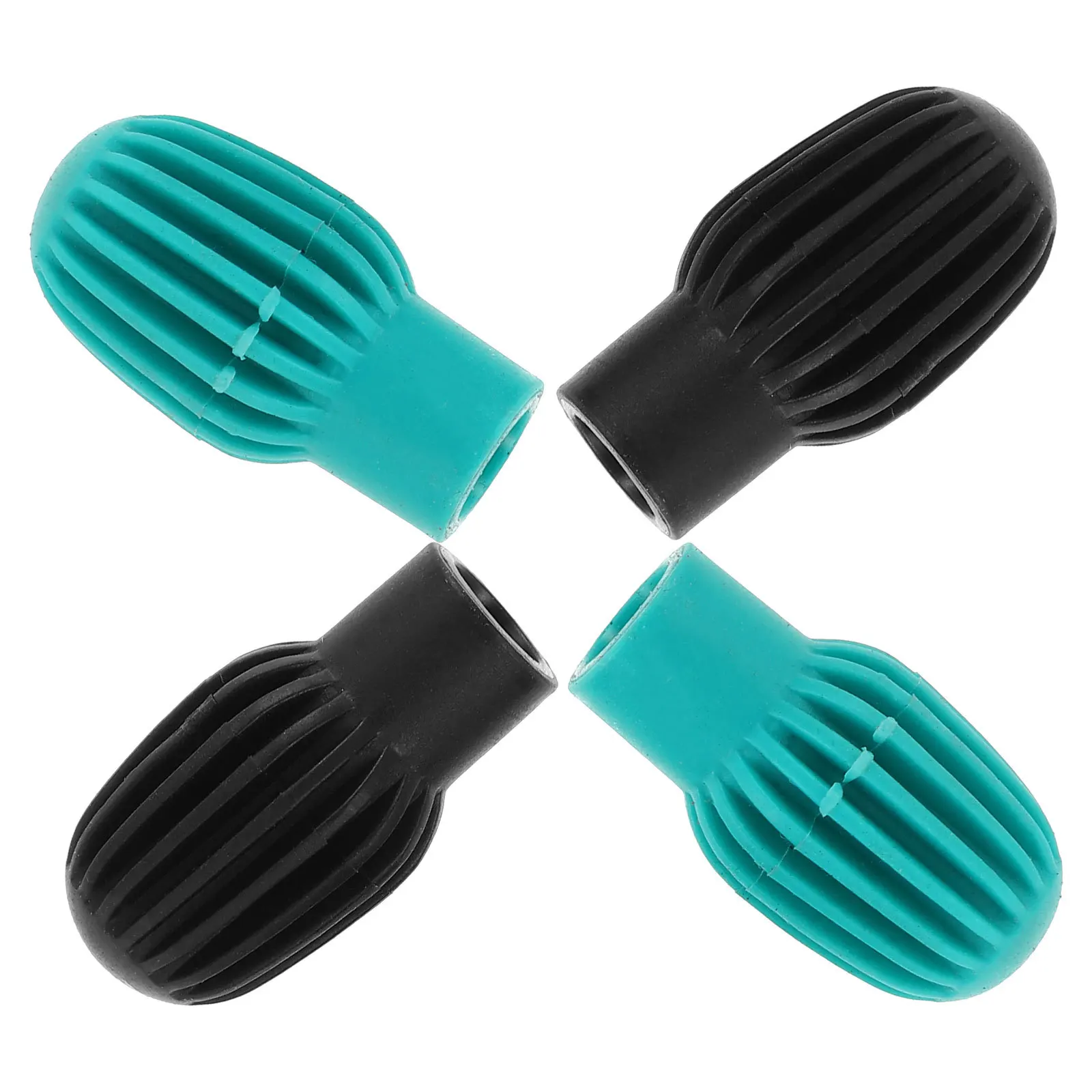 

4Pcs Silicone Drum Stick Cap Mute Drumstick Head Cover for Silent Drumming Portable Drumstick Silent Cover Drum Mute