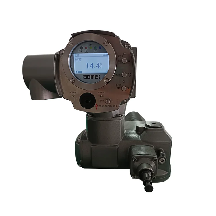 SA14.6-F14 Intelligent Electric Actuator For Multi-Circle Ball And Globe Valve Electric Gate Valve Actuator