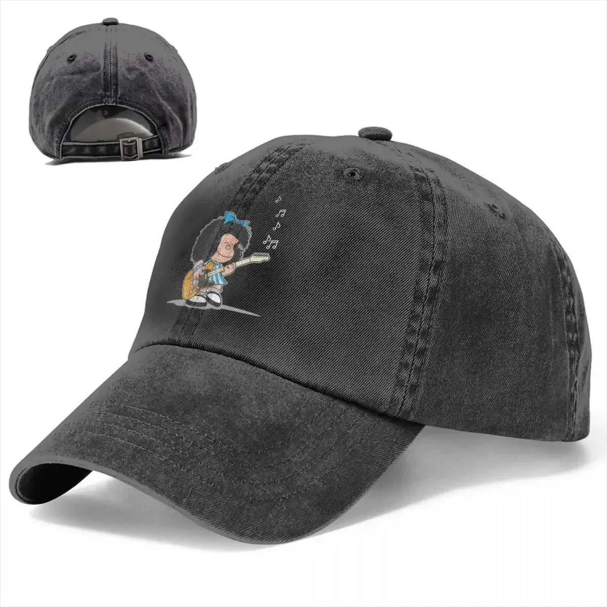 Quino Comics berretto da Baseball uomo cappelli donna visiera protezione Snapback Mafalda Cartoon Caps