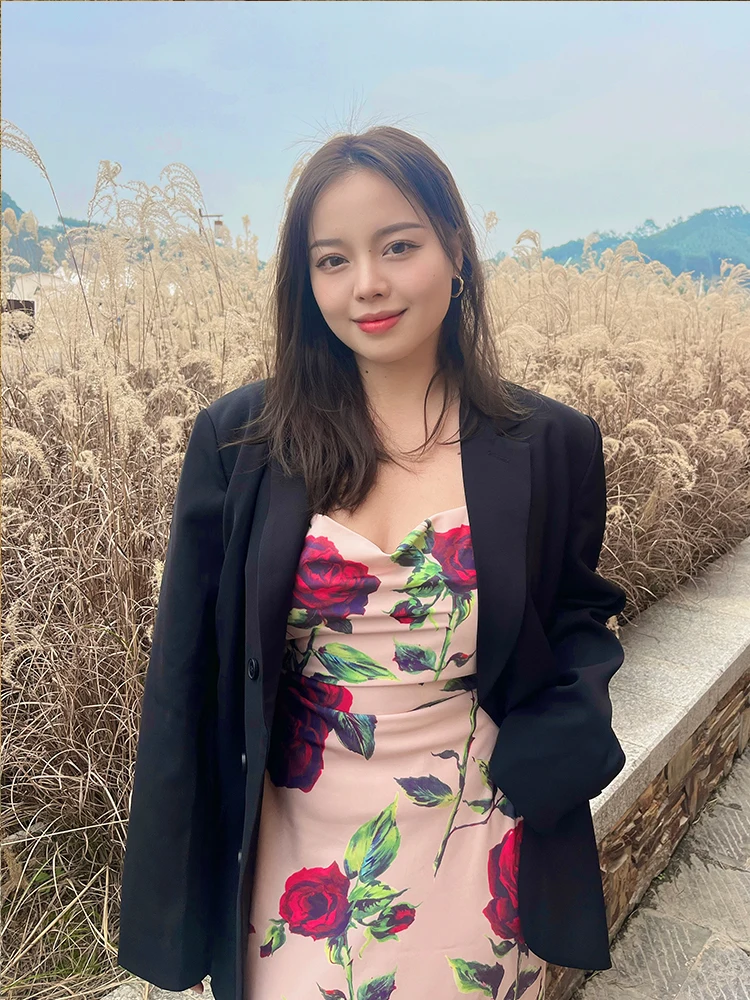 

Женское повседневное пальто свободного кроя на одной пуговице, универсальное, весеннее, новое, больших размеров, однотонное, для повседневной носки