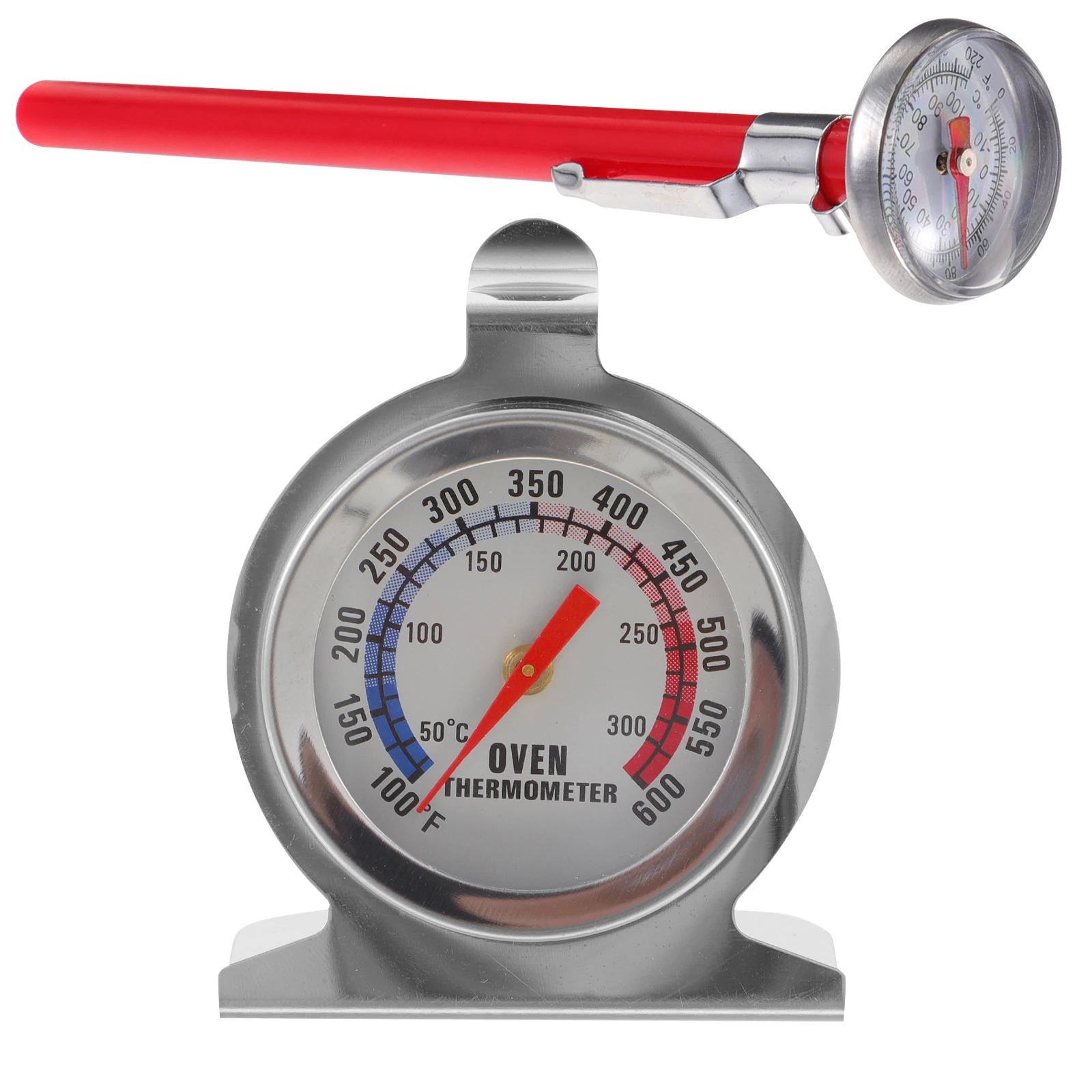 

Digital Meat Thermometer Stainless Steel High Temp Glass BBQ Gauge Oven Tool Food Indicator Home Kitchen Gadgets