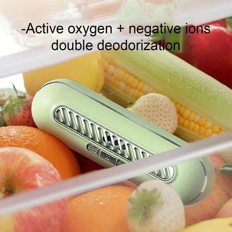 Fridge Deodorizer Fridge Freshener Air Freshener With Charging Cable Odor Eliminator Air Purifier Deodorant Odor Eliminator tool