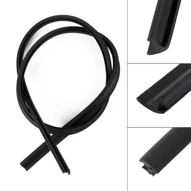 6XDF Reliable Windshield Seal Simple Installation Rubber Seal Replaces 73150SNA003 Long lasting Sealing Strips for Windshield