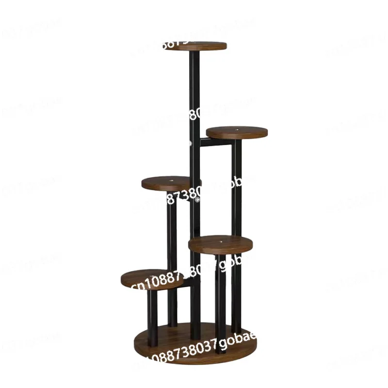 

Кованая полка для цветов в гостиной, балкон, многослойная полка от пола до потолка, внутренняя