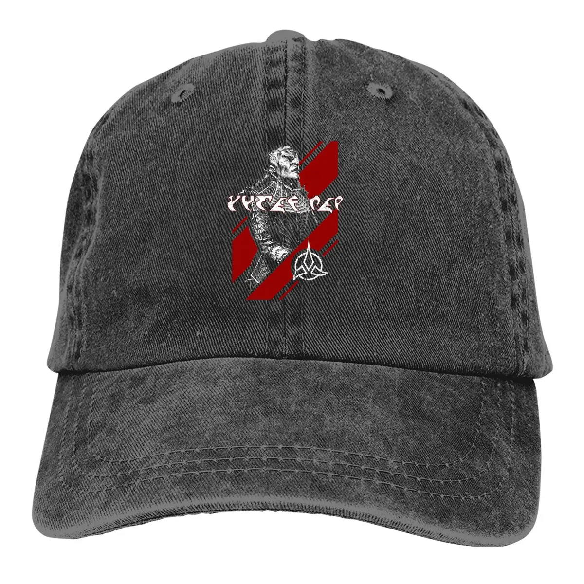 

Klingon Language Baseball Caps Peaked Cap Starr Trrekk Sun Shade Cowboy Hats for Men Trucker Dad Hat