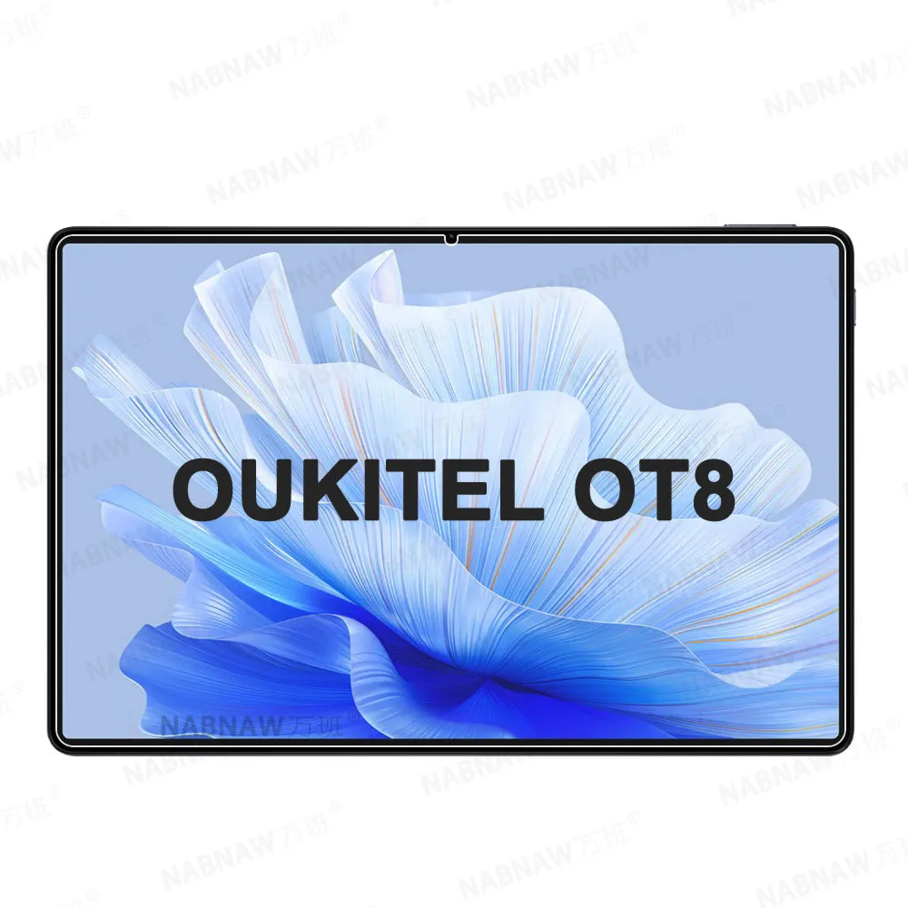 OUKITEL OT8 스마트 태블릿용 스크래치 방지 HD 강화 유리 화면 보호대, 11 인치 화면 보호 필름, 2 개