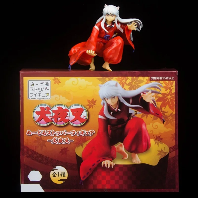 Anime Sesshoumaru Inuyasha assis pressage figurines modèle Kit châssis décor jouets à la mode ornement de bureau cadeau en gros