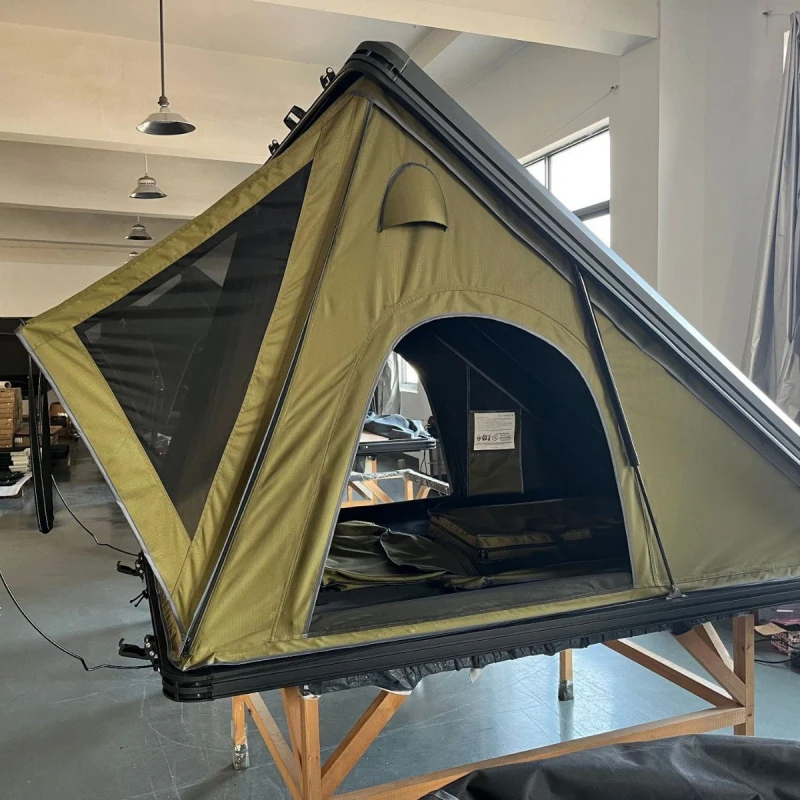 Fully automatic hydraulic hard-top car roof tent Aluminum alloy ultra-thin One-click opening and closingSUVUniversal pickup