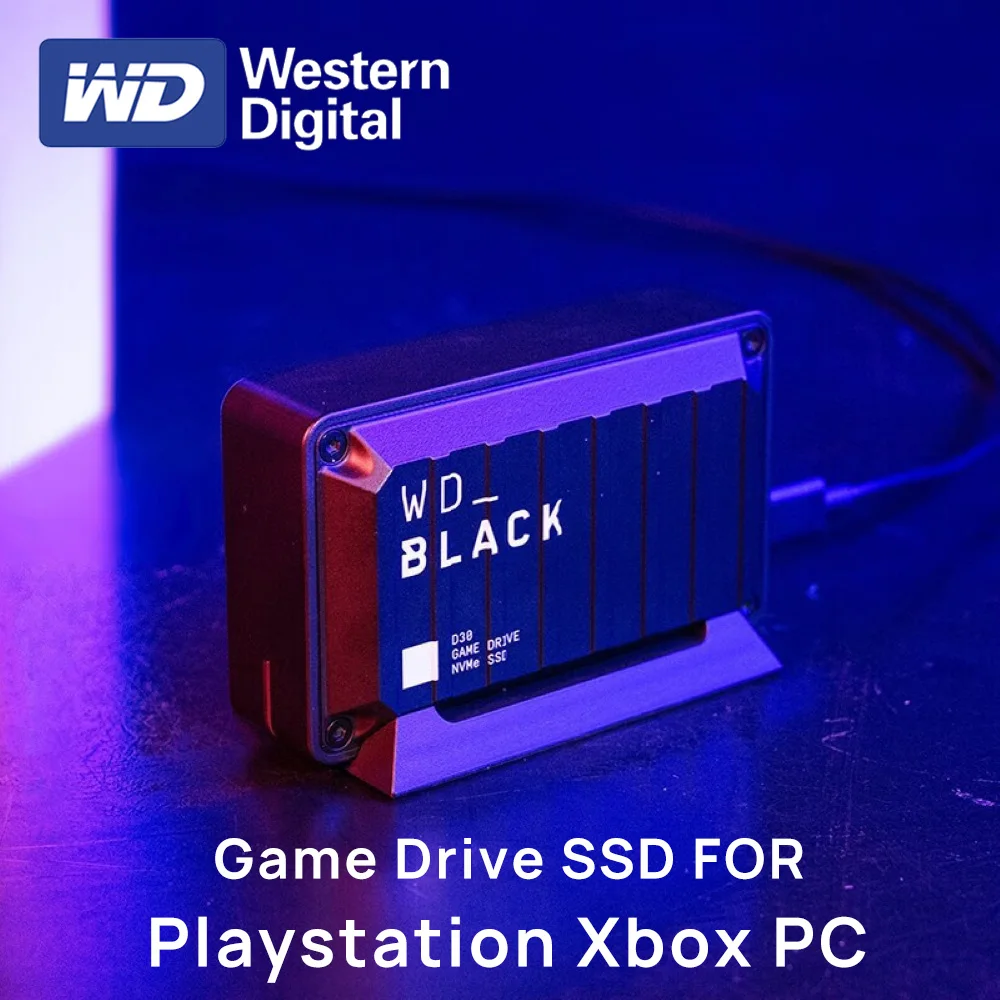 Внешний портативный накопитель Western Digital 500 Гб/1 ТБ, 900 Мб/с