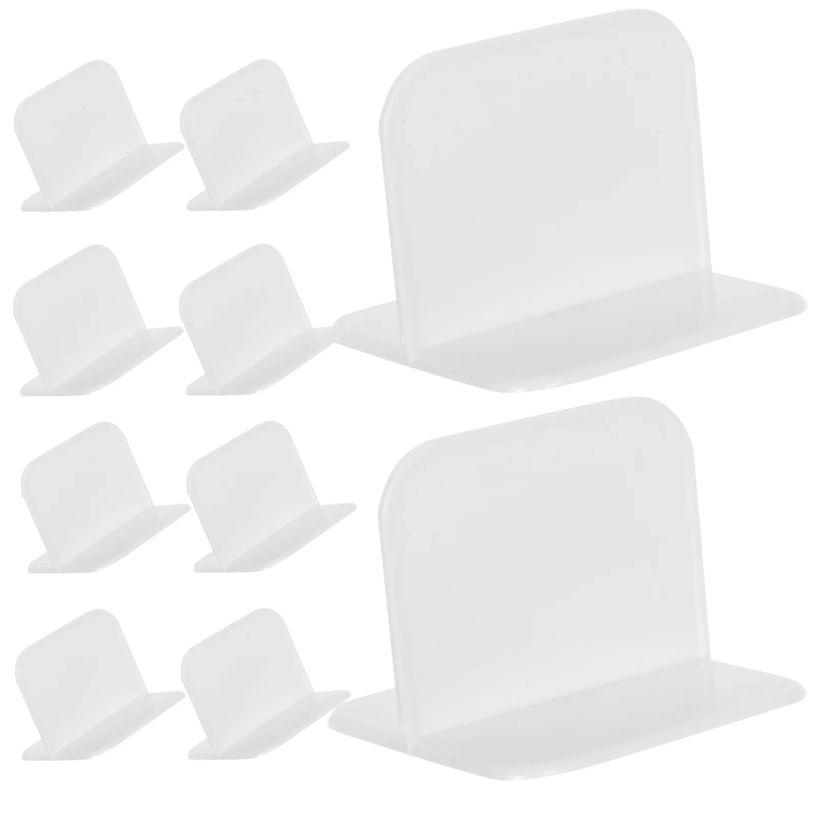 10 pezzi di parti del box per bambini, stabilizzatore antiscivolo, ventosa, supporto per clip fissa, protezione del pavimento, supporto di sicurezza