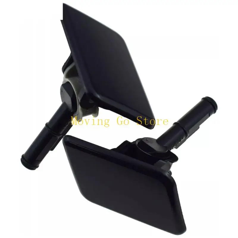 

B5XD Front Bumper Headlight Washer Nozzle Cover for i40 986803Z000 986903Z000 1 Pair