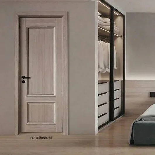 

Domestic manufacturers direct sales of lacquer-free solid wood composite interior door