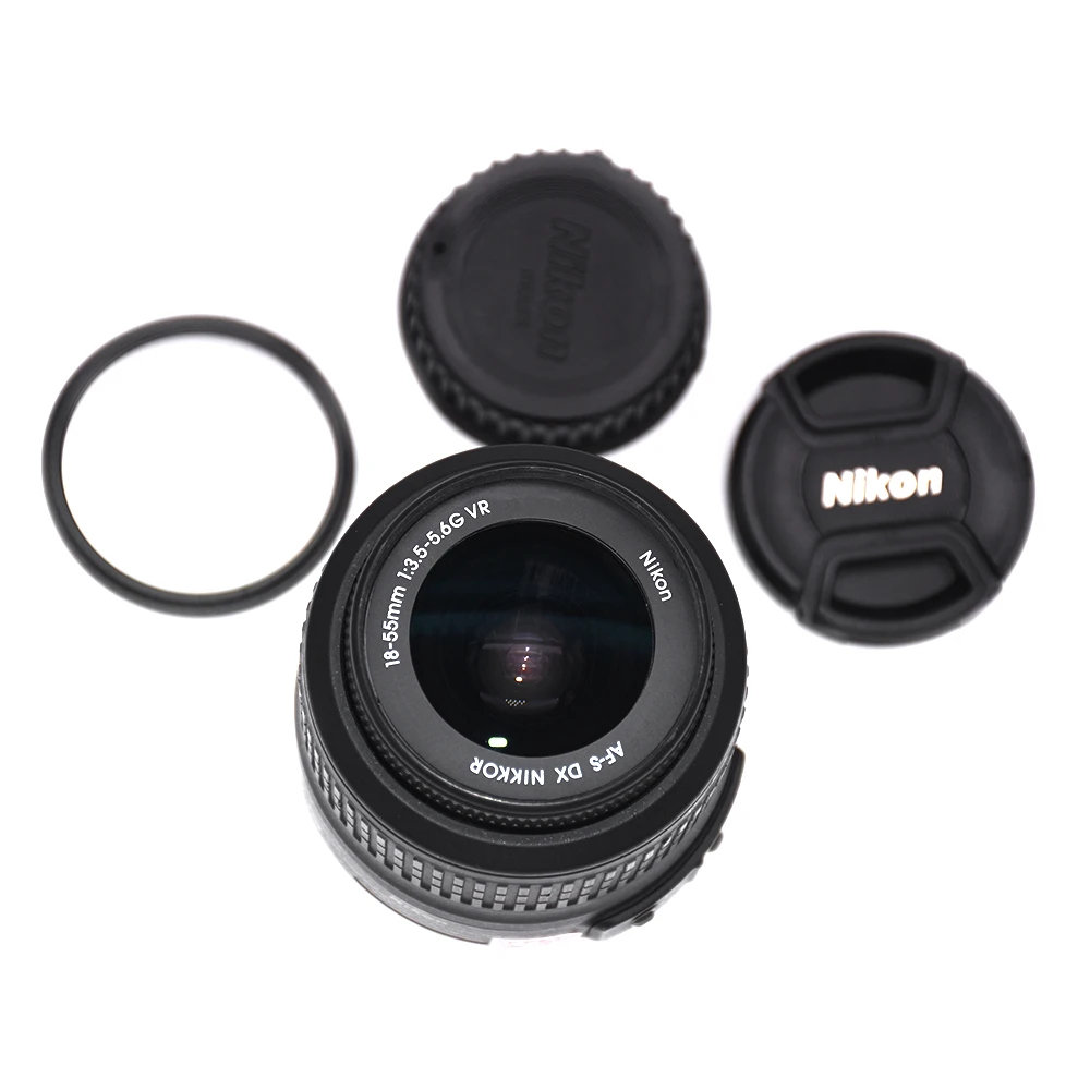 NIKON AF-S DX 18-55 mm f/3.5-5.6G VR focal range Nikon DX format digital SLR sensors