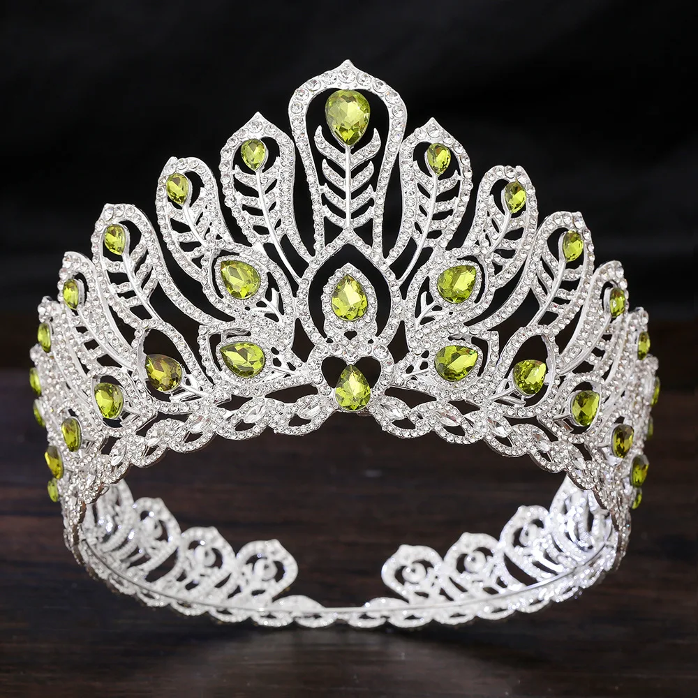 Levery 2026 Queen Pageant Kroon en Diademen Prinsessenkroon voor Vrouwen Kristallen Hoofdbanden voor Bruiden, Prinsessen voor Bruiloften