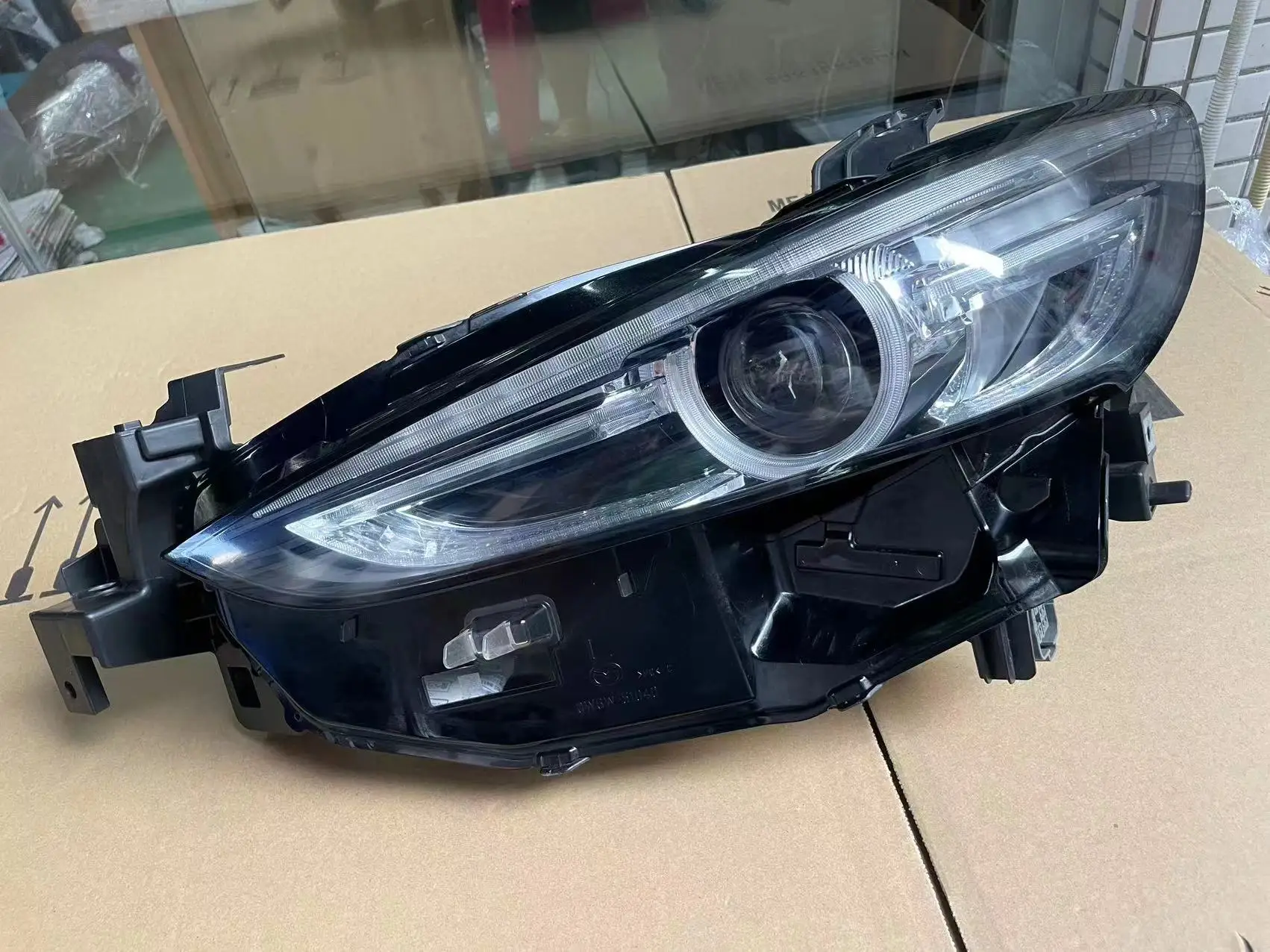 Fit For 2019-2023 Mazda 6 Headlights Car Headlight Assembly Auto Lighting System plug and play Full LED Original Headlamp