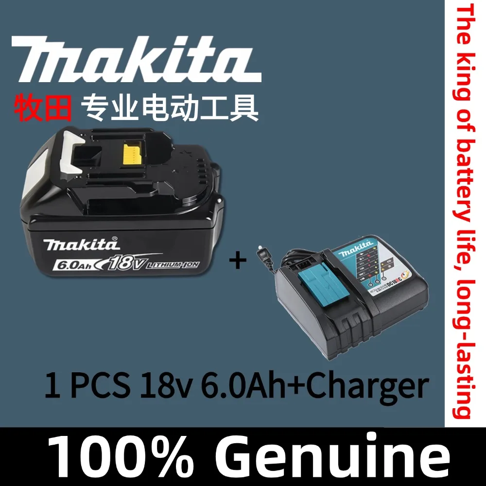 

Аккумулятор Makita 18 В, 3 Ач — 100% оригинал, 3000 мАч — замена серии BL1830B — BL1815