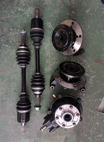 Four-Wheel Drive Kart ATV Modified Independent Suspension Gear Bag Drive Shaft Ball Cage Rear Horn Flange 1.14m Length