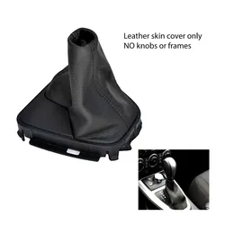 Per Land Rover Freelander Mk2 2006-2014 manuale Black Stitch Gear Stick ghetta accessori interni in pelle