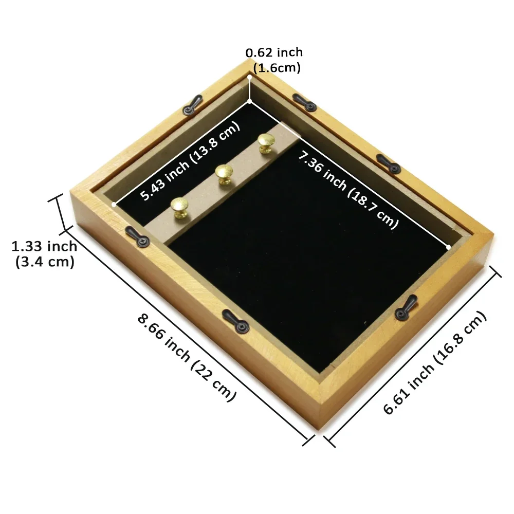 1PCS Private Money Box Picture Frame Diversion Safe Hidden Secret Compartment Mini Home Office Security Stash Safe Jewelry Box