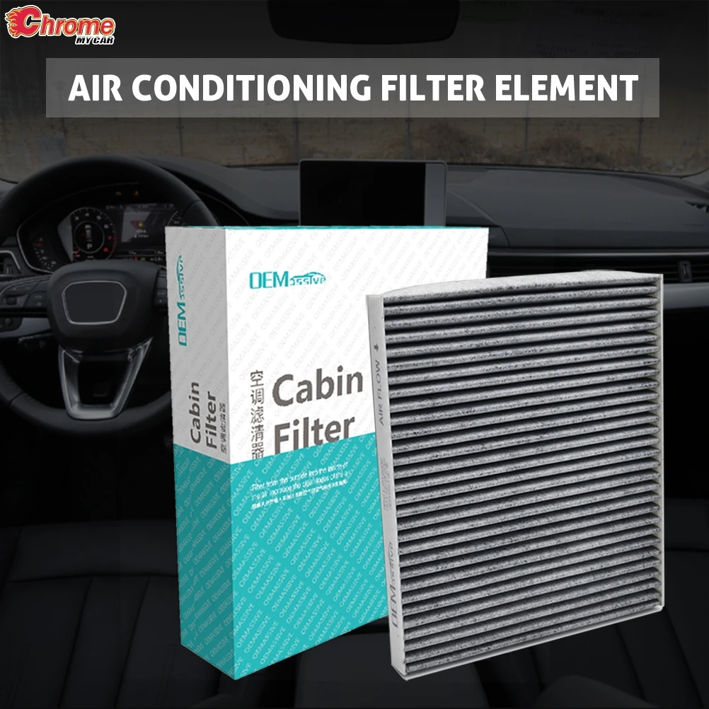 Car Activated Carbon Pollen Cabin A/C Air Filter For Hyundai Accent Tucson Veloster Kia Rio Sportage 97133-2E200 97133-2E210AT