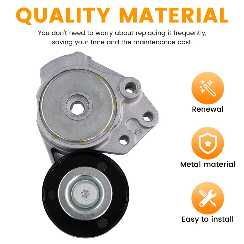 

X39A-Car Drive Belt Automatic Tensioner 03C145299J VKM31099 For A1 SKODA FABIA SEAT IBIZA V ALHAMBRA 1.4TSI