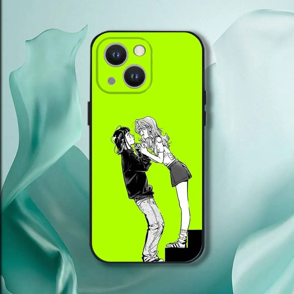 A-Aya O-Oosawa Koga M-Mitsuki iPhone 16,15,14,13,12,11,Pro,XS,Max,XR,Plus,E,SE4,Mini対応 スマホケース ブラック ソフトカバー