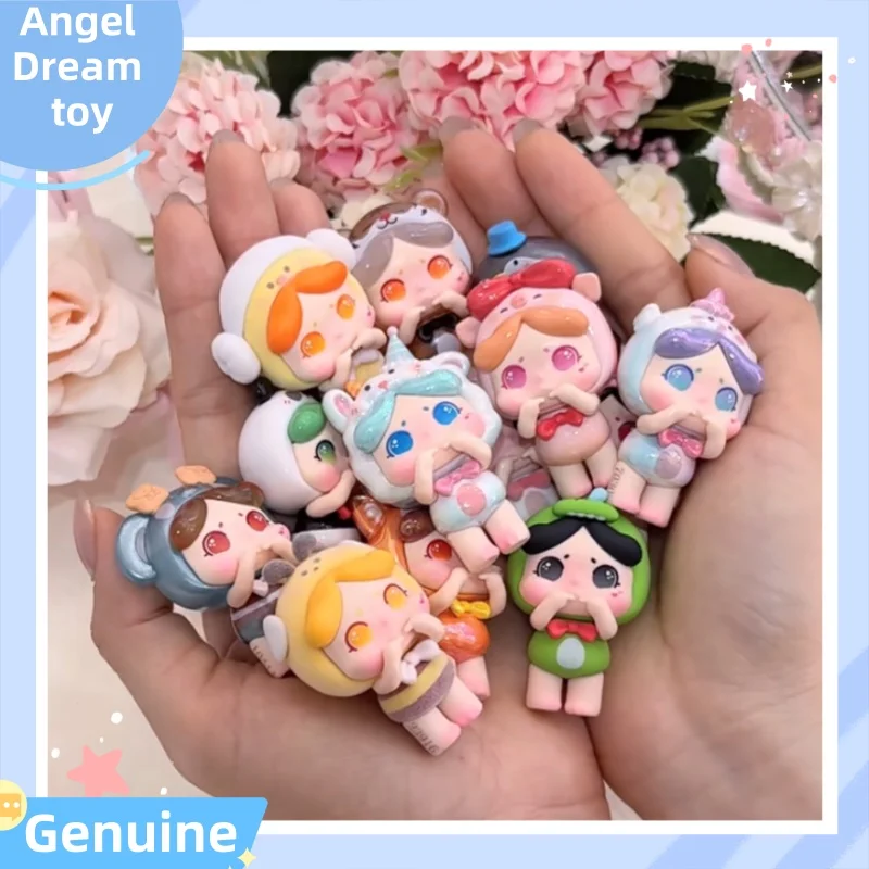 

Новое пятно, оригинальные три Baooni, застенчивая и милая слепая коробка, мини-модные игрушки из ПВХ, милые настольные украшения, декоративные фигурки, подарок для девочек