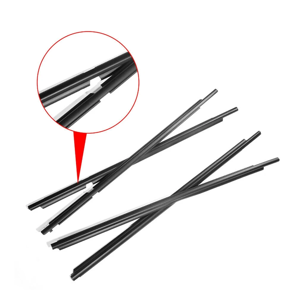 Window Weatherstrips Side Window Moulding Rubber Trim Seal For Toyota Land Cruiser Prado 120 Series for Lexus GX470 2003-2009