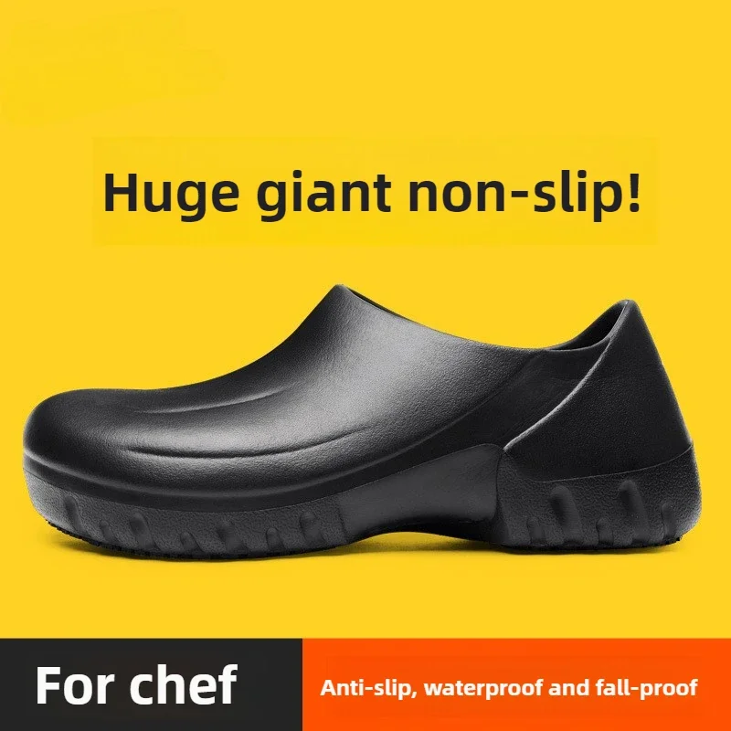 DurableChef Shoes Non-slip Waterproof And Oil-proof Men's And Women's Hotel Kitchens Professional Work Lightweight And Comfortab