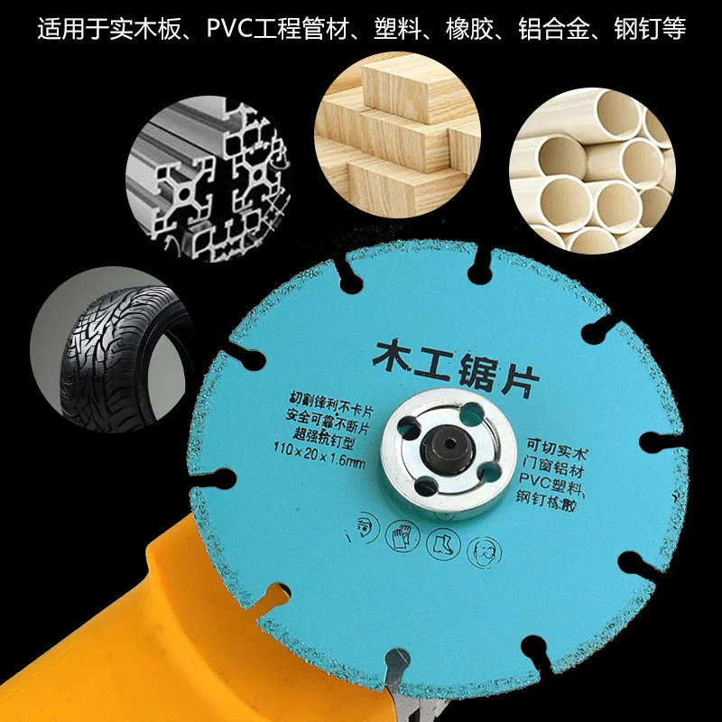 Angle Grinder Cutting Machine Woodworking Saw Blade