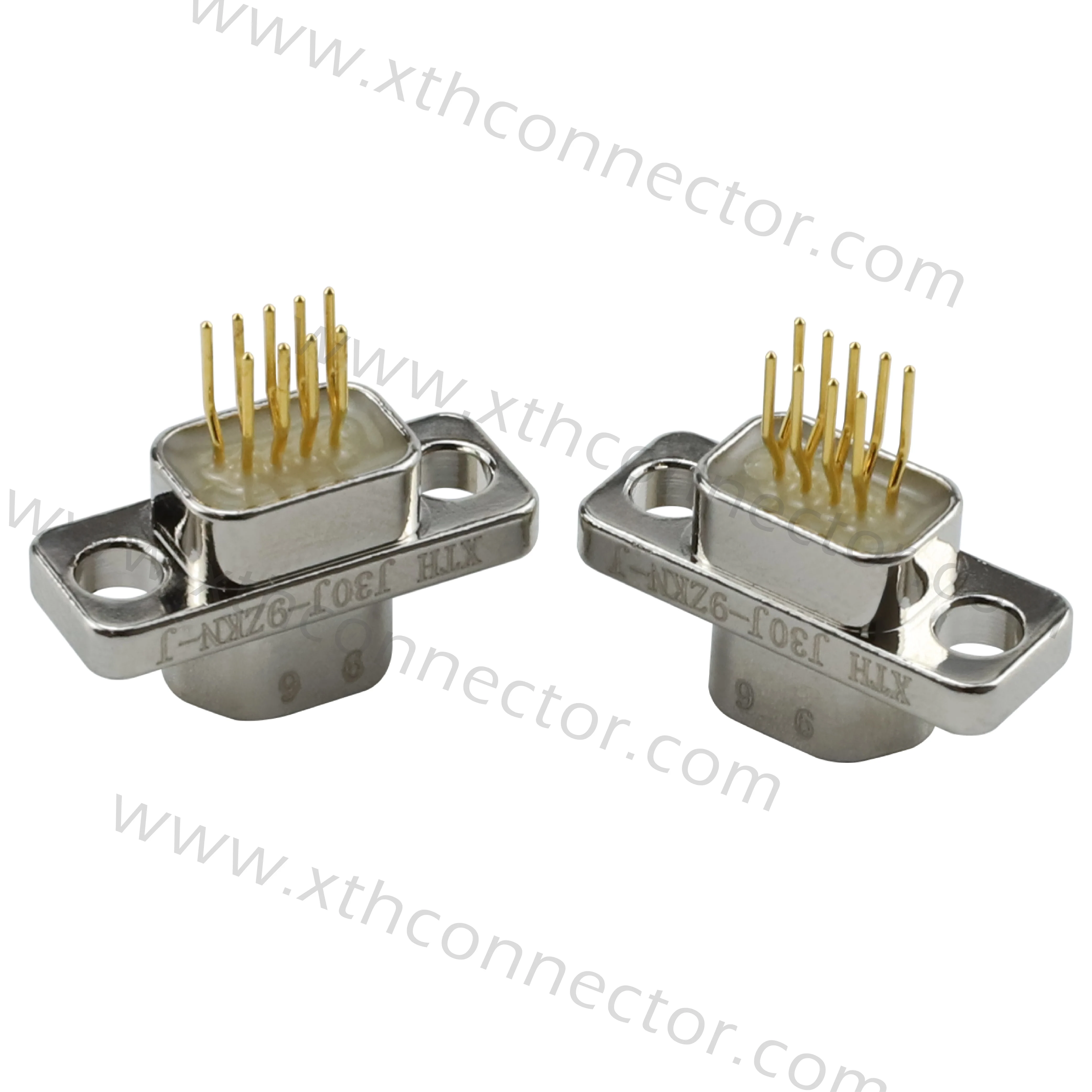 J30J-9TJN-J/ZKN-J Micro Rectangular Electrical Connector For Direct Insertion And Vertical Installation On PCB Board 9-core