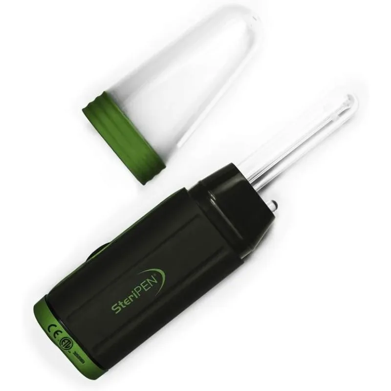 

SteriPen Adventurer Opti UV Personal Water Purifier for Camping, Backpacking,Emergency Preparedness and Travel Black/Green Small