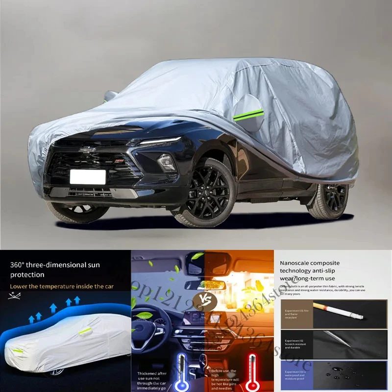 

For Chevrolet-Blazer Auto Anti snow Anti dust Anti-uv Anti peeling paint And Anti Rainwater 210t Car cover protection