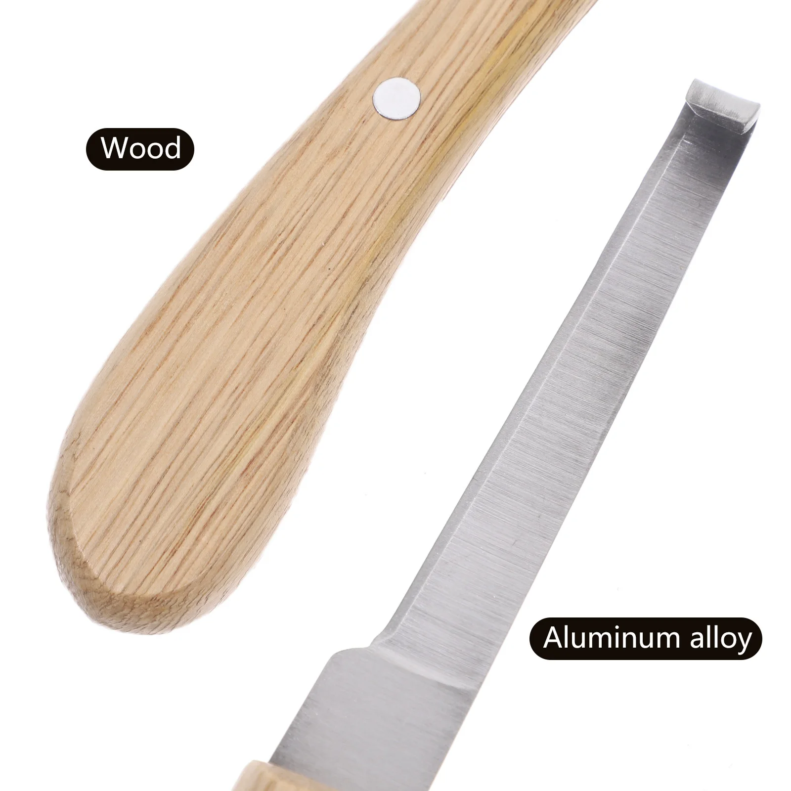 

Stainless Steel Hoof Trimmer Horse Shoeing Tool Portable Animal Foot Pruning Lightweight Durable Cattle Goat Sheep Donkey Nail