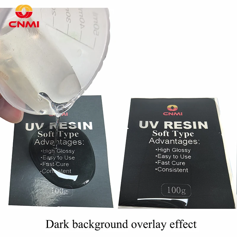 CNMI Epoxy Resin Liquid for Doming Sticker AB 2:1 Crystal Clear Hardener Making Keychain Various IC Cards DIY Crafts Supplies