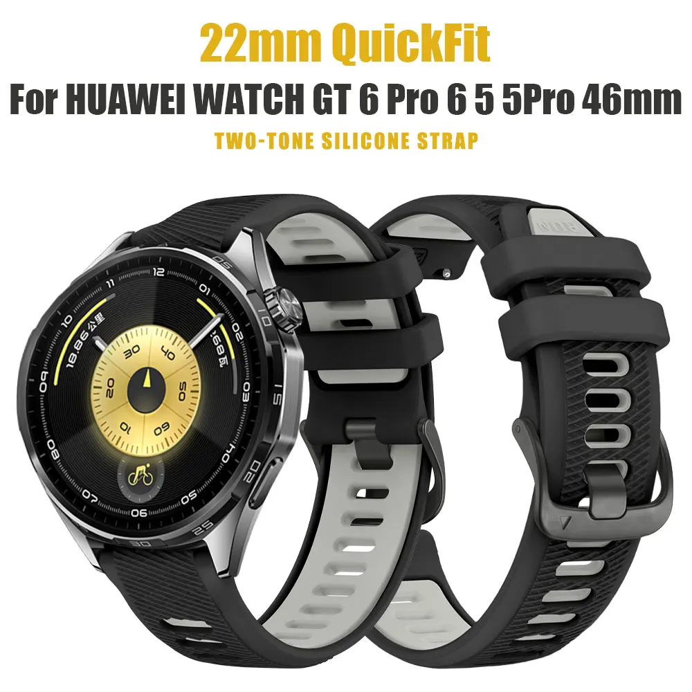 22Mm Silicone Watch…