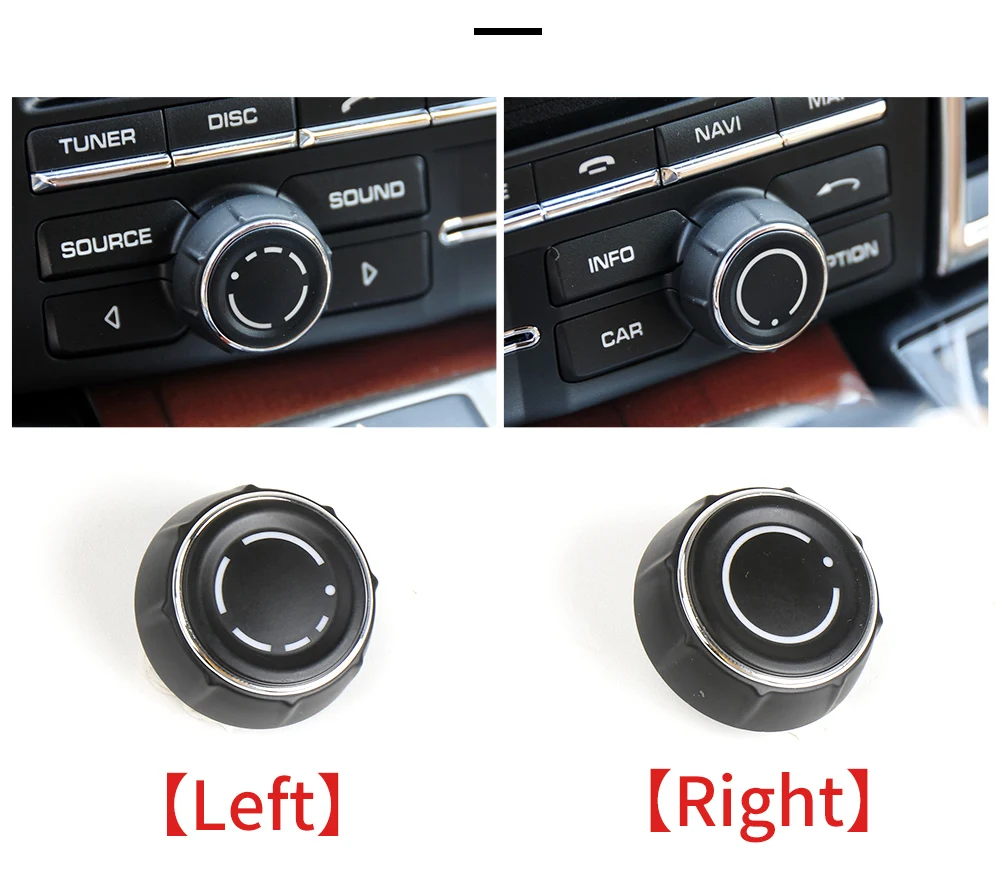 97064293001 für Porsche Cayenne Panamera Cayman Boxster Auto Mittel konsole Audio Lautstärke regler Abdeckung CD-Steuersc halter – Detail 3