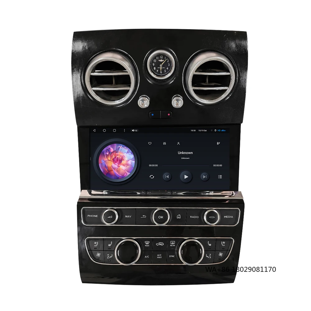 

CKSD 10,1-дюймовый автомобильный радиоприемник Android 13, Android, Wi-Fi, SIM DSP, GPS, мультимедиа для Bentley Continental 2012-2019, авторадиоприемник Android