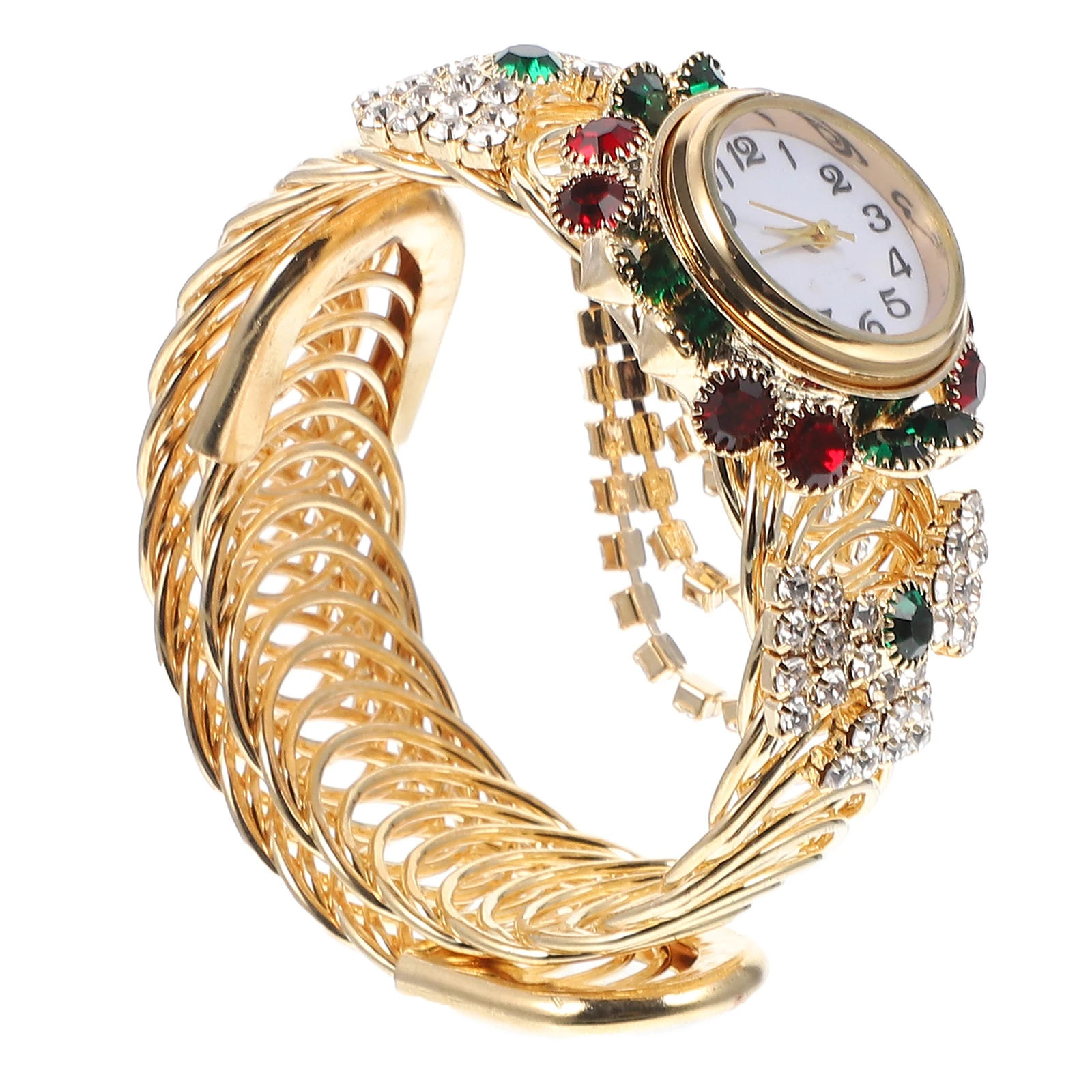 

Quartz Alloy Watch Quartz Watch Girls Bracelet Lady Casual Crystal Timepiece Wrist Accessories