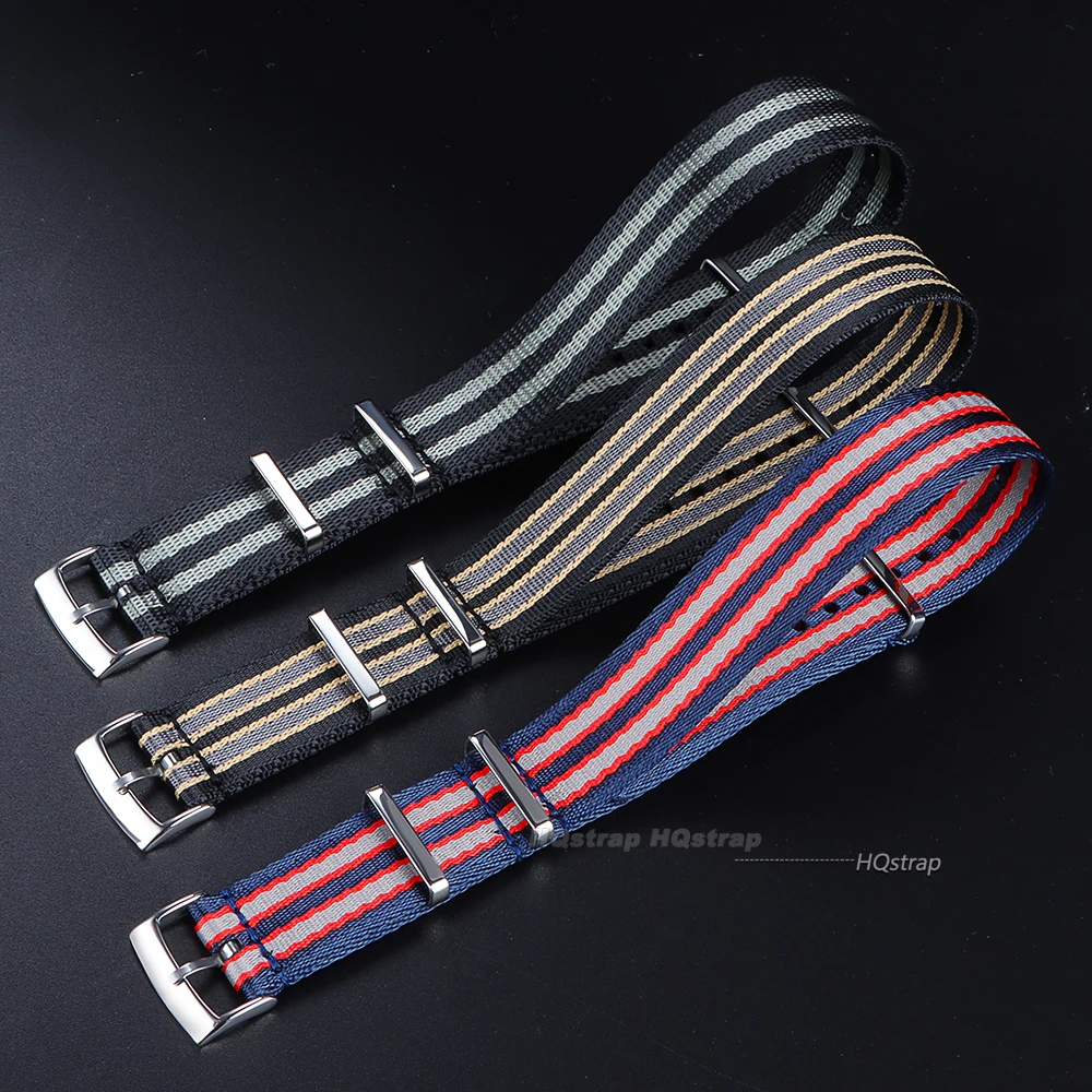 Bracelet en nylon souple pour Omega Seam84HouseMen, remplacement de bracelet de montre en toile militaire pour SeATM, bracelet de sport universel, ceinture de 20mm